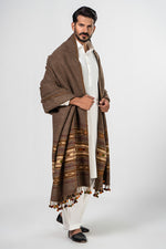 Nawab Bumbul Dark Shawl For Men