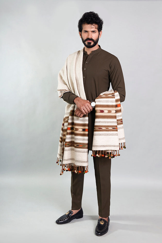 Nawab Bumbul Light Shawl For Men