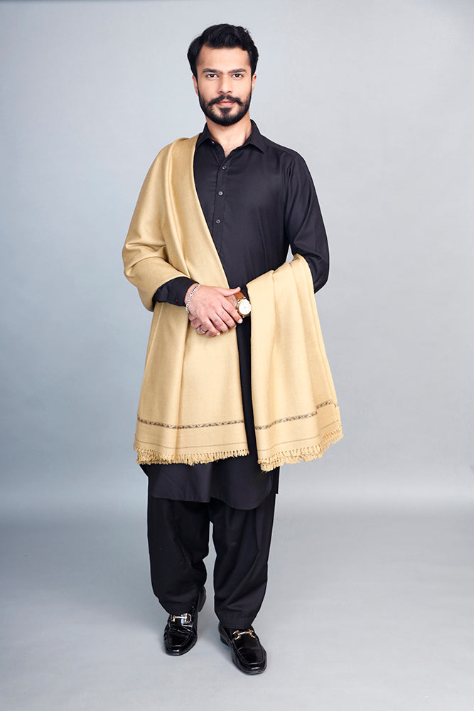 Jalalpuri Angora Shawl For Men