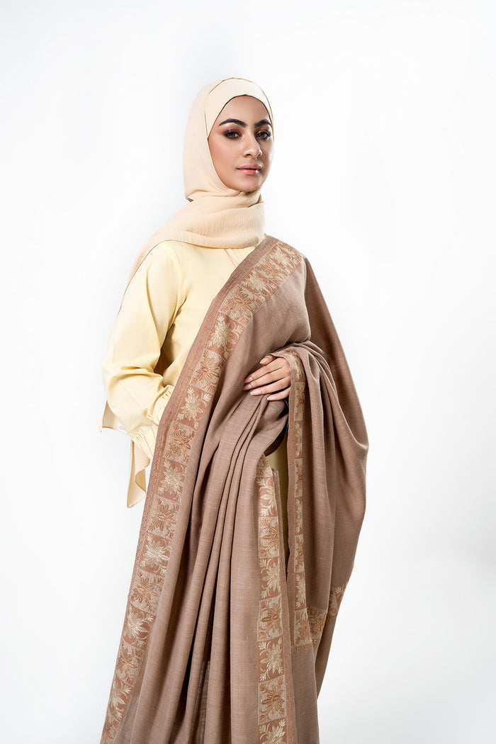 Kashmiri Zari Shawl For Women